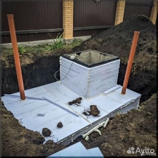 Септик под ключ. Рассрочка 12 мес