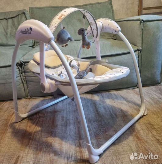 Детские электронные качели для новорожденных