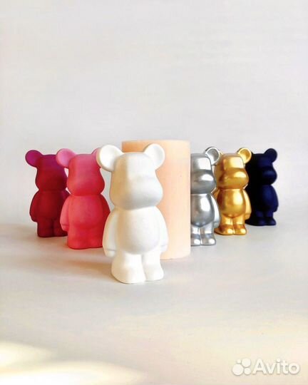 Силиконовая форма Скандинавский Мишка