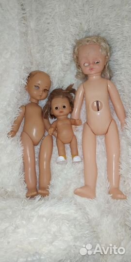 Кукла СССР ГДР запчасти эскимоска якутка