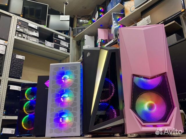 Корпуса для пк новые и бу с подсветкой