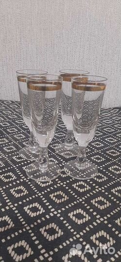 Рюмки цветное стекло СССР