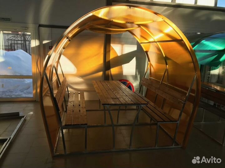 Теплицы - беседки