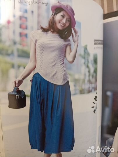 Японский журнал по вязанию Knit Lady's