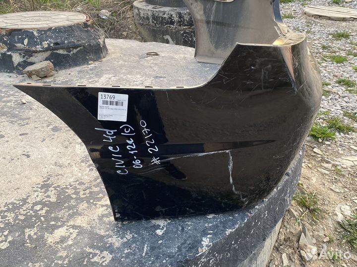 Задний Бампер honda civic 4d