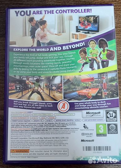 Игра Kinect Adventures для Xbox 360