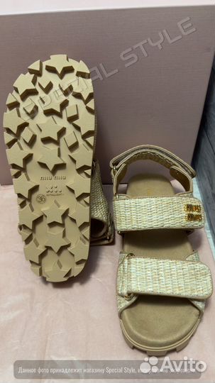 Сандалии женские Miu-Miu