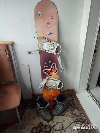 Сноуборд комплект женский