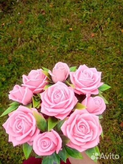 Букет из мыло