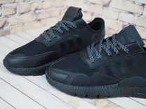 Кроссовки adidas nite jogger черные lux comfort
