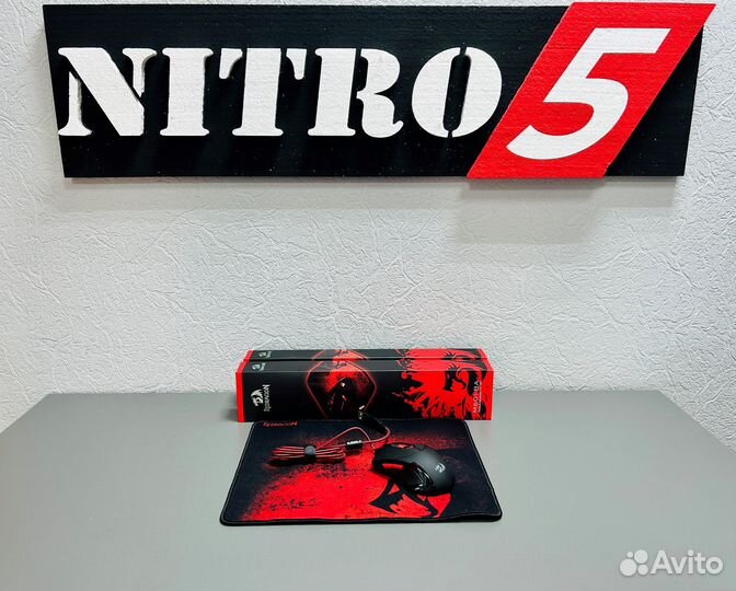 Игровой набор Redragon мышь+коврик