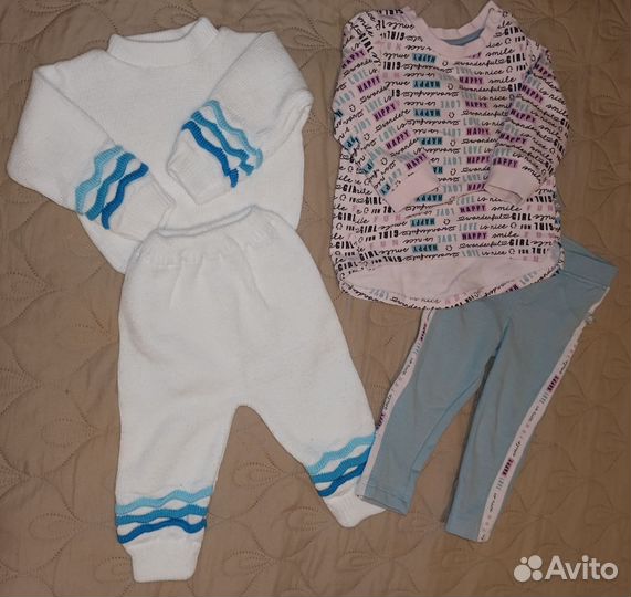 Детские вещи пакетом для девочки 80 -86