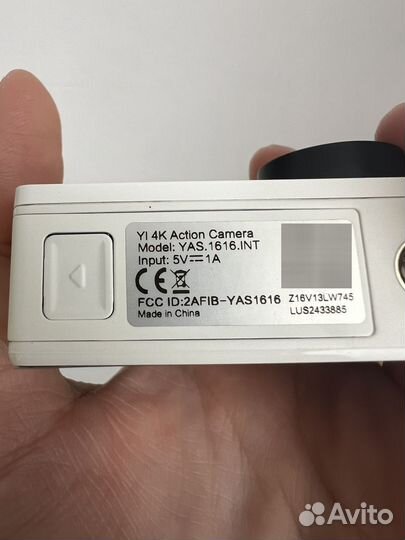 Экшн камера xiaomi yi 4k
