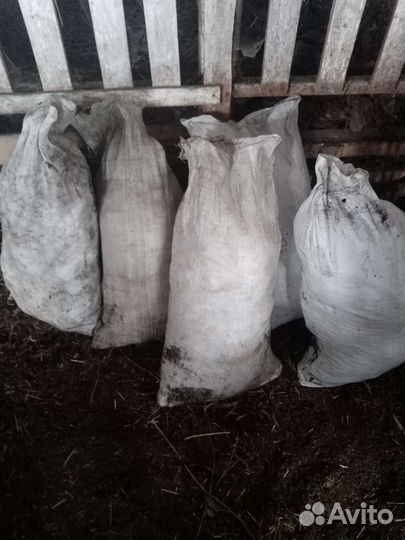 Перегной в мешках