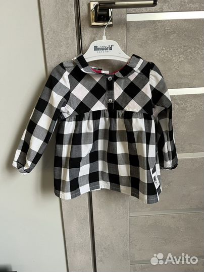 Рубашка для девочки 80