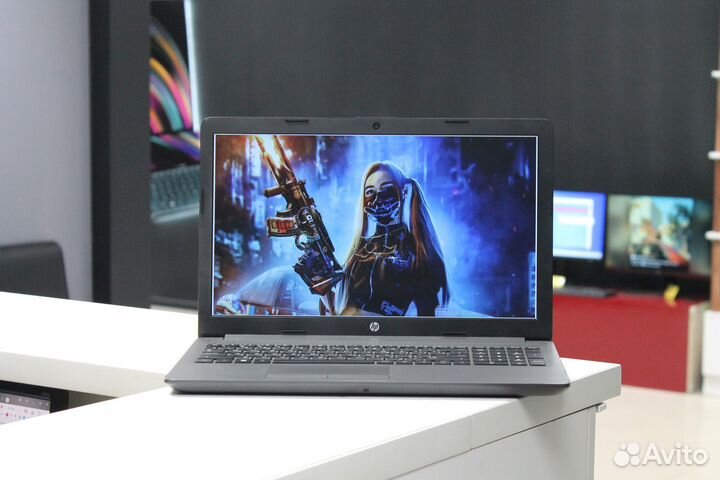 Офисный ноутбук HP AMD A6/4Gb/SSD