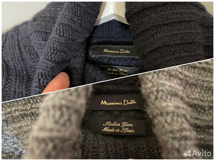 Свитер Massimo Dutti шерсть M вязаный с узором