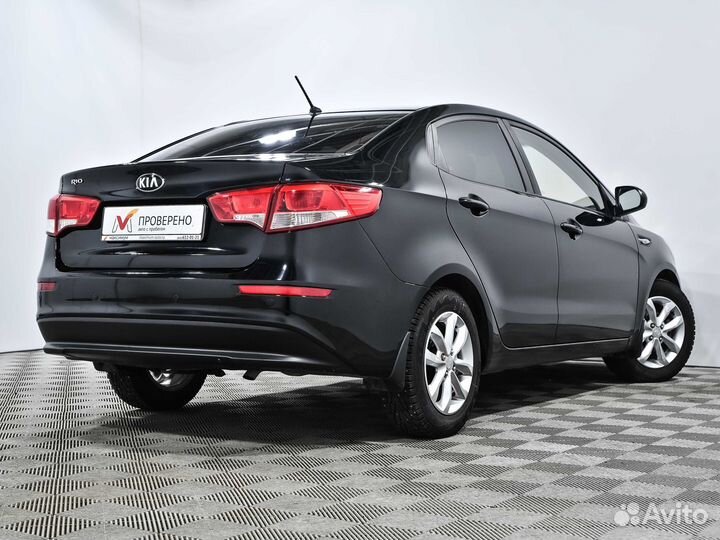 Kia Rio 1.6 МТ, 2016, 49 450 км