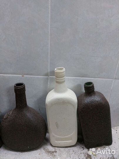 Декоративные бутылки ручная работа