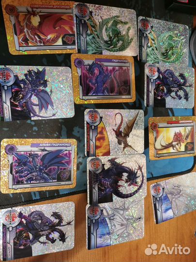 Коллекция карт:Бакуган, человек паук, Скуби-Ду