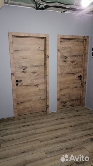 Межкомнатная дверь комплект (коробки+наличники)
