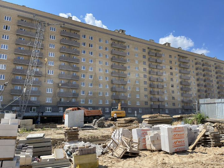 2-к. квартира, 57,4 м², 6/10 эт.