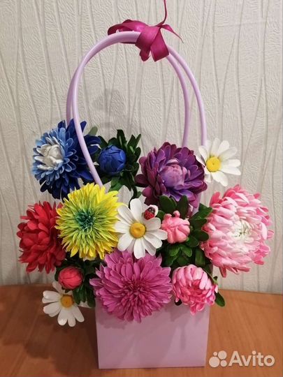 Цветы из полимерной глины