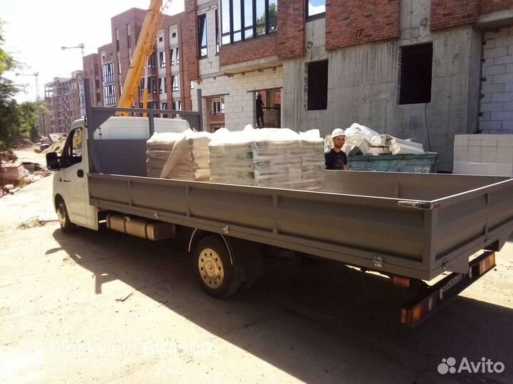 Грузоперевозки,бортовая,открытая газель