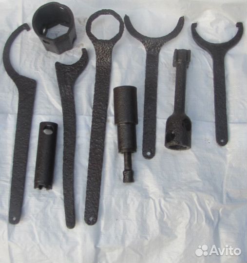 Ключи ремкомплекта танков бт-5 и бт-7