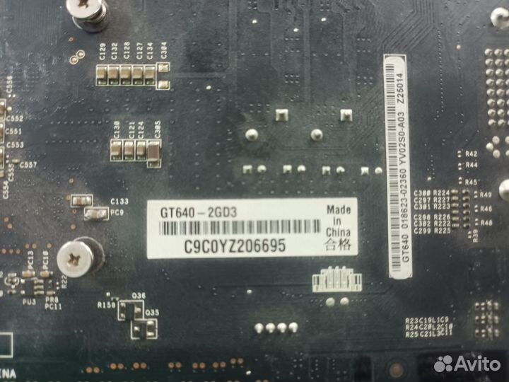 Видеокарта gt640