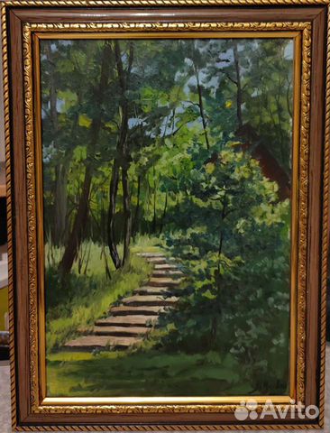 Картина маслом пейзаж