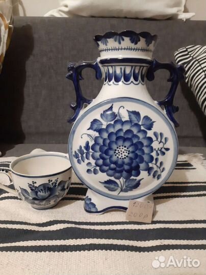 Посуда гжель