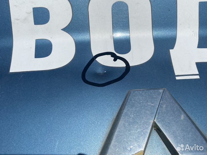 Крышка багажника renault logan 1 рест