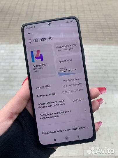 Xiaomi Redmi Note 10 Pro, 8/256 ГБ