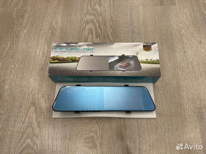 Видеорегистратор зеркало + камера заднего вида