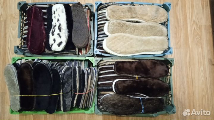 Стельки из овчины