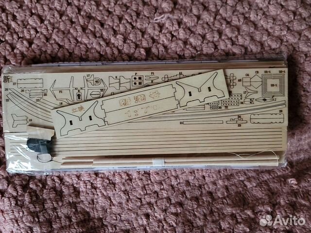 Корабль сборная модель