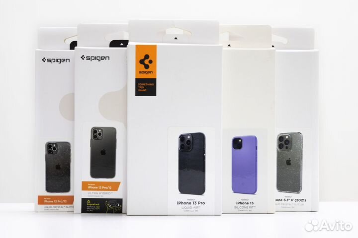 Оригинальные чехлы Spigen для iPhone и Watch