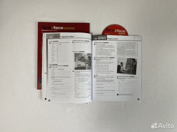 Face2face elementary A1-A2/ (SB,WB,CD) новый