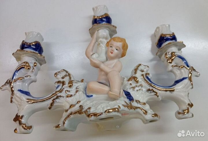 Подсвечник фарфоровый 