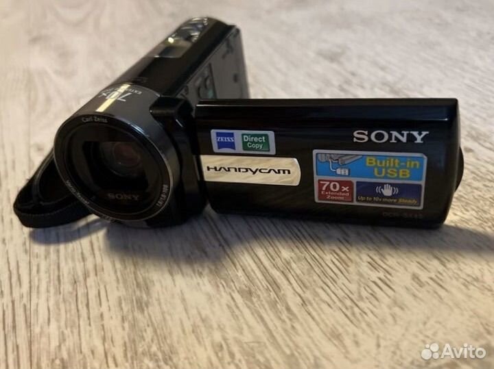 Цифровая видеокамера sony handycam