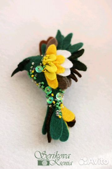Броши ручной работы из фетра