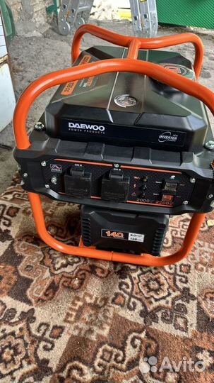 Генератор бензиновый инверторный daewoo gda 2600i