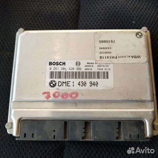 Эбу на BMW 3 e46 0261204420