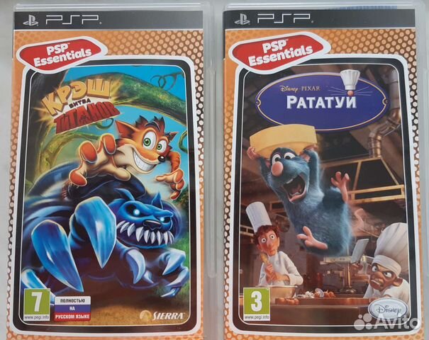 Игра для psp Крэш: битва титанов