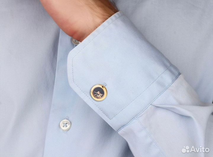 Золотые запонки Breguet