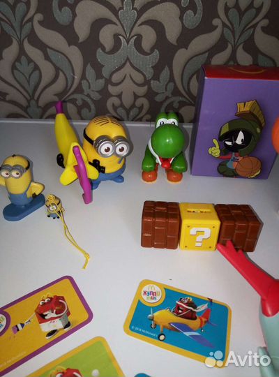 Игрушки из макдональдса