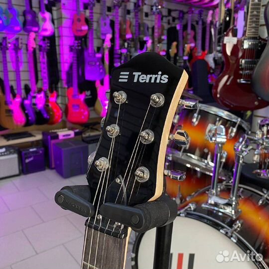 Электрогитара Les Paul (цвет морской волны)