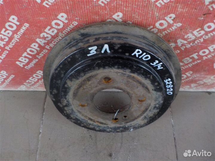 Барабан тормозной задний левый Kia Rio 3 G4FC 2017