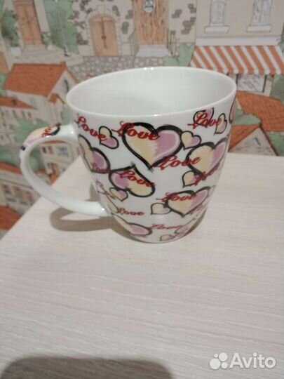 Чашка для влюбленных в подарочной коробке